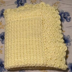 Hand Crocheted Oversized Afghan - 66” x 90”